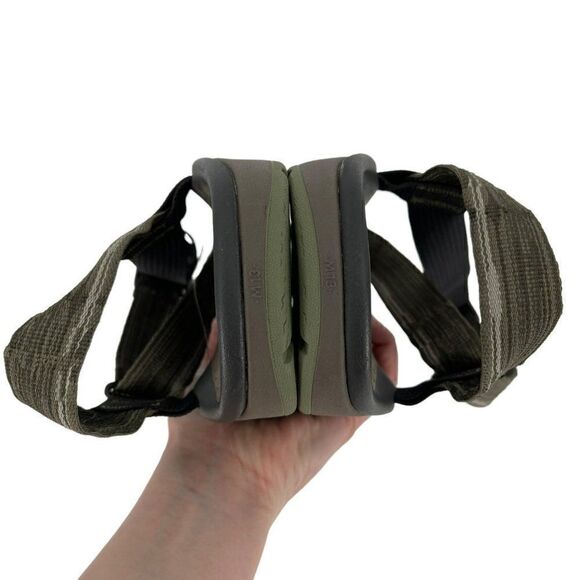 Chaco Mighty Sandals Synthetic Weave Z Strap Green J103749 NWT Men 13 M‎ main image 7